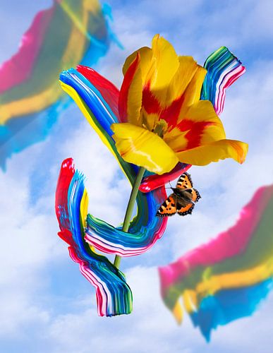 Pride to be Loved by Fine Art Flower - Artist Sander van Laar
