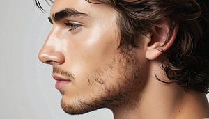 Schöne Augen und Gesicht