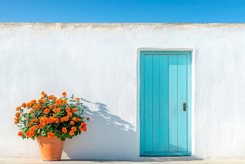 Colourful blooms by Poster Art Shop