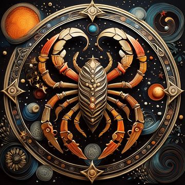 Astrologisch teken - Schorpioen van Reiner Borner