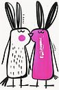 Pink Nose Nuzzle by Modern Collection thumbnail