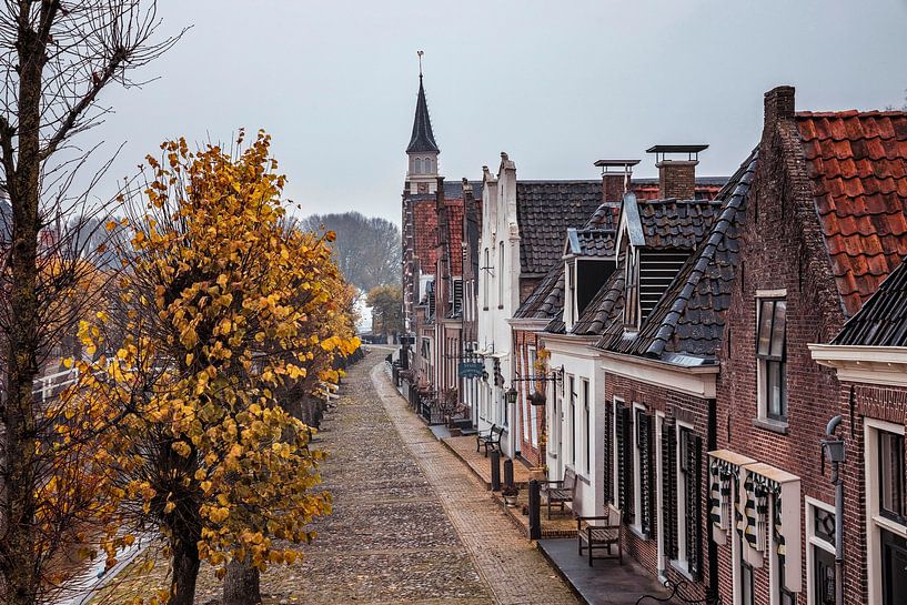 Herbststimmung in Sloten von Rob Boon