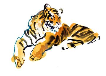 Tigre sur Mark Adlington