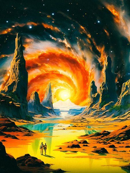 Romantic Space Walk by Taudalpoi 