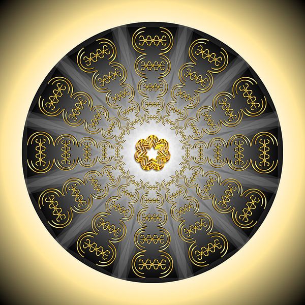 Kristal Mandala MARAS Kristal voor Magnetisme van SHANA-Lichtpionier