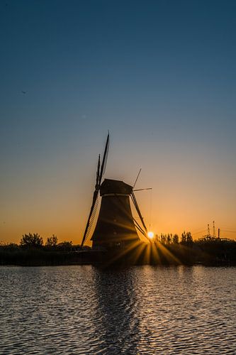 The windmills of Kinderdijk