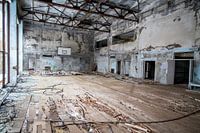 Abandoned gymnasium