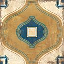 Marokkaanse tegels blauw x, Cleonique Hilsaca van Wild Apple thumbnail