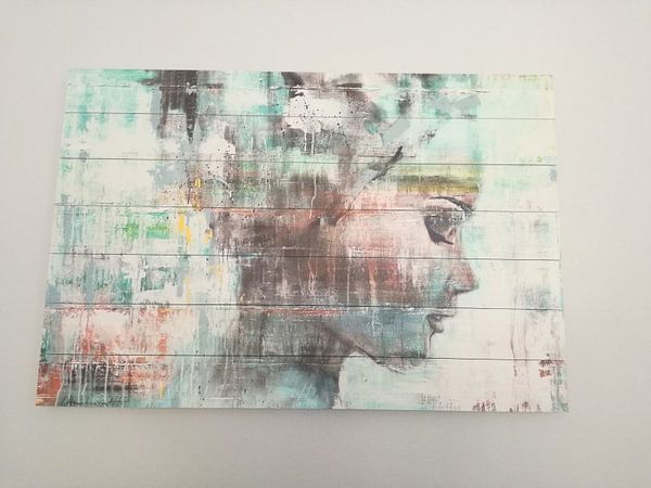 Klantfoto: Angie green van Atelier Paint-Ing, als ArtFrame