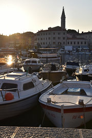 Gegenlicht in Rovinj von Erik Buitenhuis