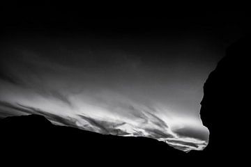 White Desert in Black and White by Vera Vondenhoff