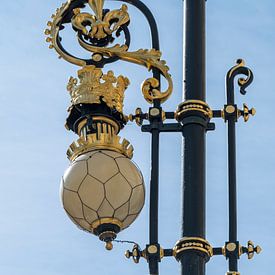 Lantaarn Koninklijk Paleis van Madrid (Palacio Real) van Anouk IJpelaar