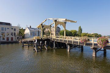 Die Rembrandt-Brücke in Leiden von Charlene van Koesveld