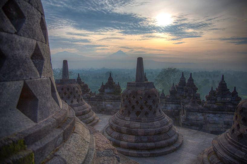 borobudur tempel java von Andre Jansen