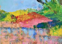 Bunte Landschaft