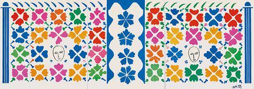 Henri Matisse. Grote compositie met maskers
