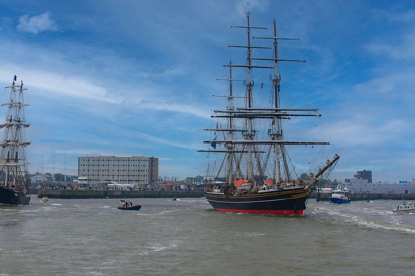 Sail 2013 With the Amsterdam by Brian Morgan