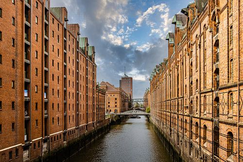 Hamburgse haven Speicherstadt