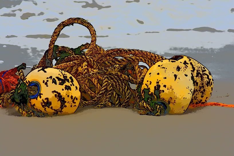 Floats on the beach by Tipworks