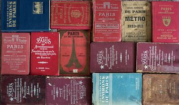 Plan de Paris oude stratenboekjes van Blond Beeld