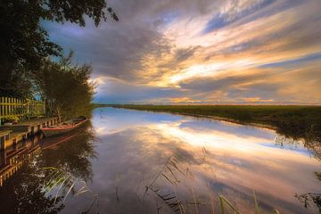 The morning polder by Marc Hollenberg
