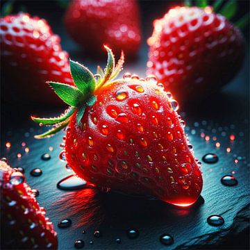 Rêve de fraise sur Eric Nagel