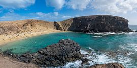 La plage Playa Papagayo à Lanzarote