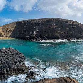 Der Strand Playa Papagayo auf Lanzarote von Photo Art Thomas Klee