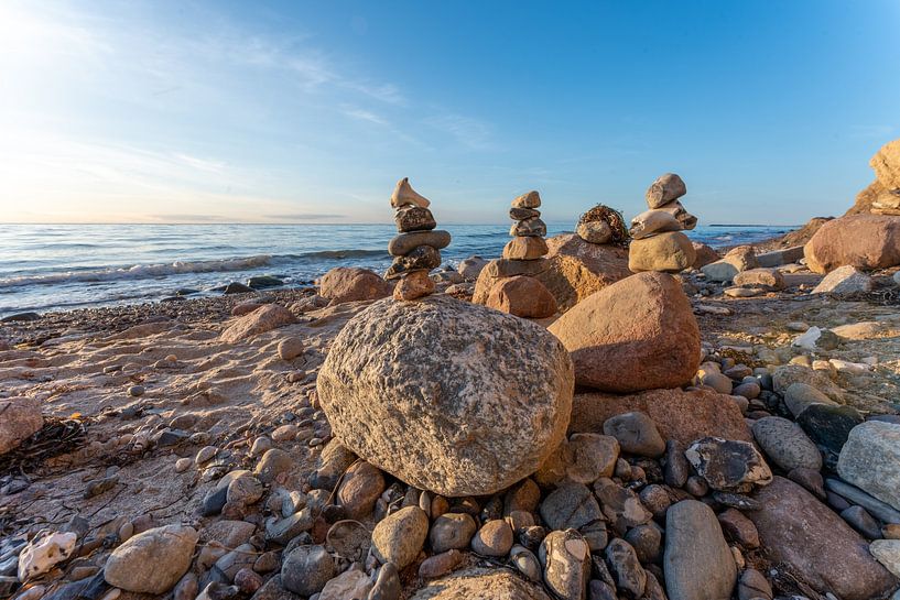 Sonnenuntergamg Ahrenshoop Ostseeküste, Ostsee, Deutschland von Thilo Wagner
