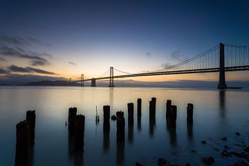 Oakland Bay Bridge van Jeffrey Van Zandbeek