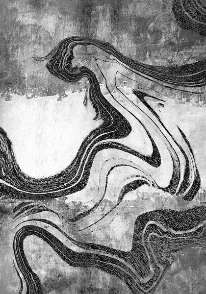 Winter waves by Mad Dog Art