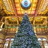Christmas tree Station hall Groningen by Frenk Volt