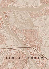 Alblasserdam Plattegrond van Stef van Campen