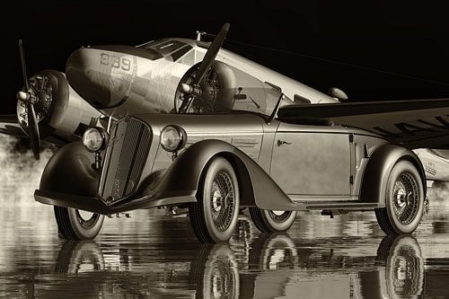 Alfa Romeo 6C 2300 Pescara sportwagen uit de jaren dertig