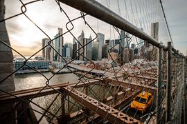 New York von der Brooklyn Bridge aus. von Bart cocquart