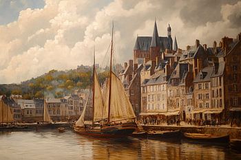 Der Charme einer normannischen Hafenstadt