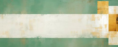 Abstraktes Grün | Elegantes Gleichgewicht der Natur