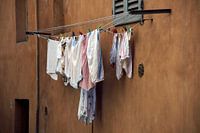 Clothesline in Italy