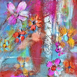 flowers journey 3 by Claudia Gründler