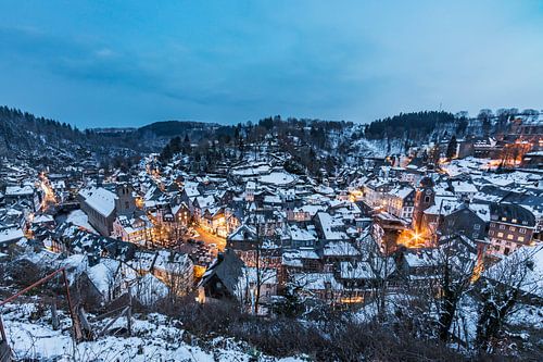 Monschau, ein Panoramablick