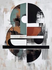 Geometrisch | Harmony in Abstract Forms van Zen en Meer