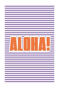 Aloha ! sur Walljar