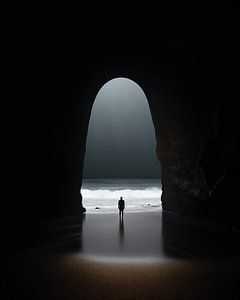 Höhle am Meer