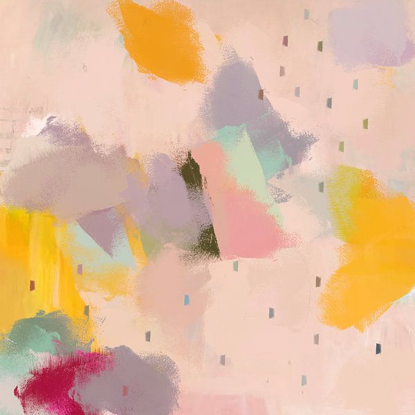 Abstract painting: 'I would do everything for you' by Studio Allee