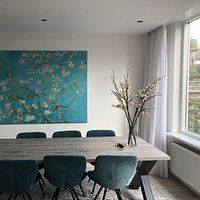 Kundenfoto: Mandelbaum in Blüte - Vincent van Gogh, auf leinwand