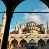 Blauwe Moskee Istanbul van Ali Celik
