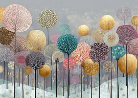 Bäume – Zusammenfassung | Bunte Baum-Momente von Blumen Studio