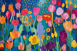 Mélodie des tulipes sur Whale & Sons