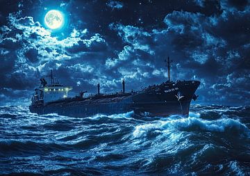 Sea Tanker 26 by Harry Herman