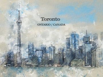 Toronto by Printed Artings